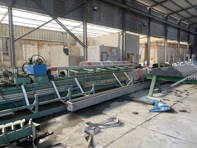 Wenzhou Shangle Steel Co., Ltd. línea de producción del fabricante